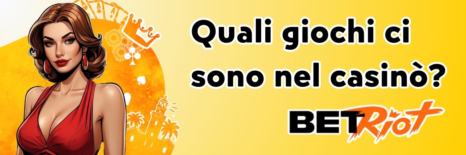 BetTiot: Quali giochi ci sono nel casinò?